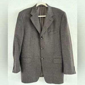 CANALI Men's 100% Pure Wool Blazer Jacket
Sport Coat Size 52R